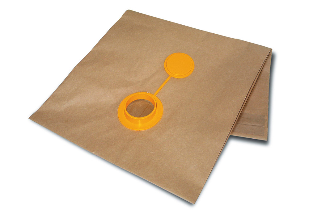 Bolsa filtro de papel con tapón (opcional)