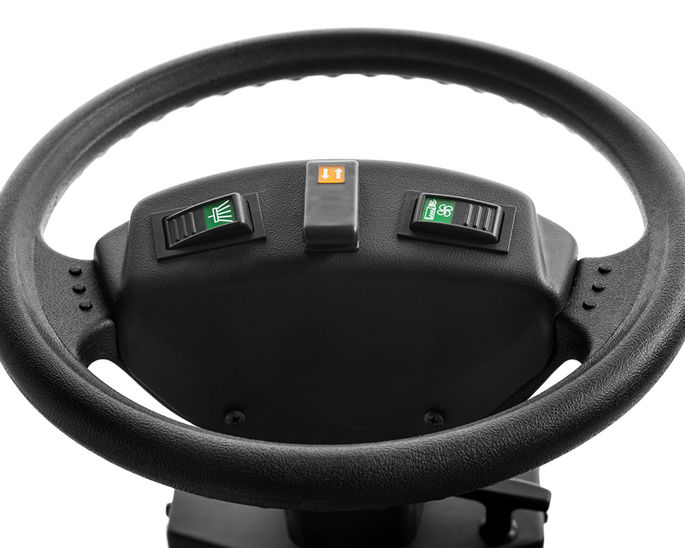 Controls on the steering wheel