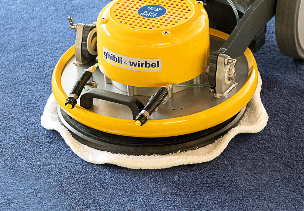 Suitable for fitted carpets and carpets cleaning